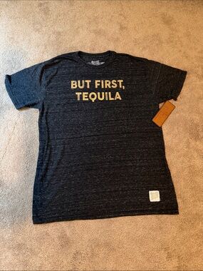 “But First, Tequila” Graphic T-Shirt